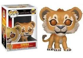 Funko Pop Desenho/Filme - Disney /:The Lion King - Simba 547