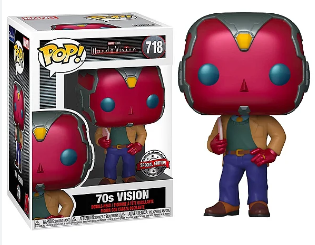 Funko Pop Series - Marvel: Wanda Vision - Vision  70's 718