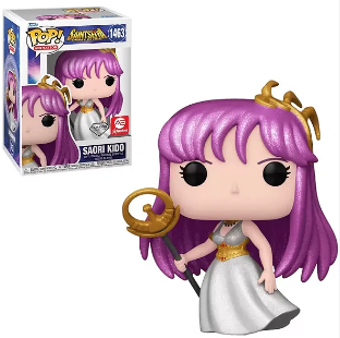 Funko Pop Desenho -Cavaleiros do Zodiaco: Saint Seiya - Saori Kido Diamond 1463
