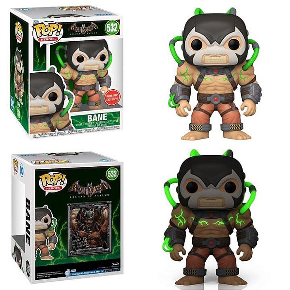 [PRÉ-VENDA] Funko Pop Heroes - Batman - Bane 532 (Gamestop)