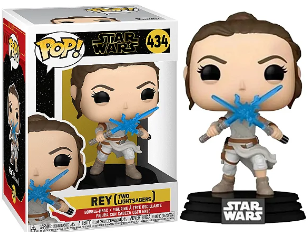 Funko Pop Series - Star Wars - Rey Two Lightsabers 434
