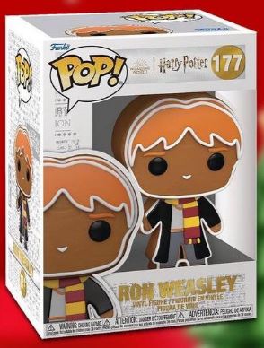 [PRÉ-VENDA] Funko Pop - Filme/Livro - Harry Potter - Gingerbread Ron Weasley 177