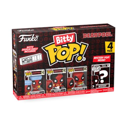 [PRÉ-VENDA] Funko Pop Bitty - Filme - Deadpool - Deadpool 114/Deadpool 778/Deadpool 534