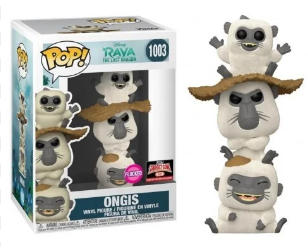 Funko Pop Desenho - Disney: Raya The Last Dragon - Ongis Flocked 1003 (Targetcon)