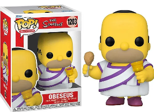 Funko Pop Desenho/Television -The Simpsons - Obeseus 1203 (CAIXA COM DANOS)