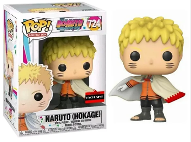Funko Pop Desenho/Animation - Boruto: The Next Generation - Naruto Hokage 724 (AAA) (Leves danos na caixa)