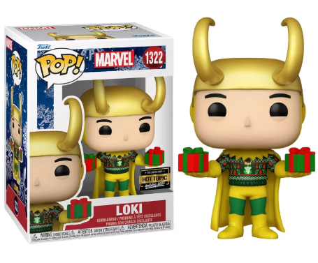 Funko Pop Séries - Marcel: Avengers - Loki Natalino 1322 (HOTTTOPIC)