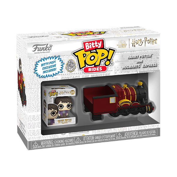 [PRÉ-VENDA] Funko Pop Filmes - Rides: Harry Potter - Bitty  Harry Ptter and the Hogwarts Express