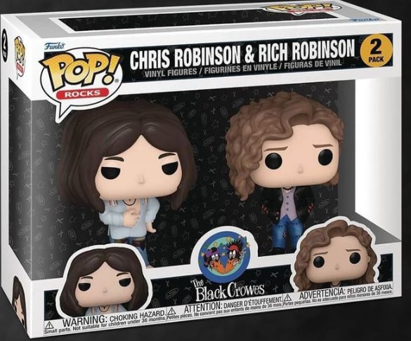 [PRÉ-VENDA] Funko POP Artistas - Rocks: The Black Crowes - 2-Pack Chris Robinson & Rich Robinson