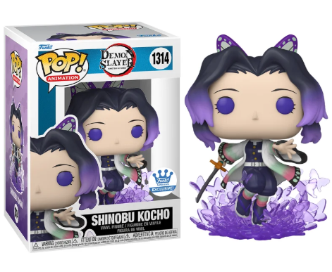 Funko Pop - Animação/Anime - Demon Slayer - Shinobu Kocho 1314 (FUNKOSHOP0