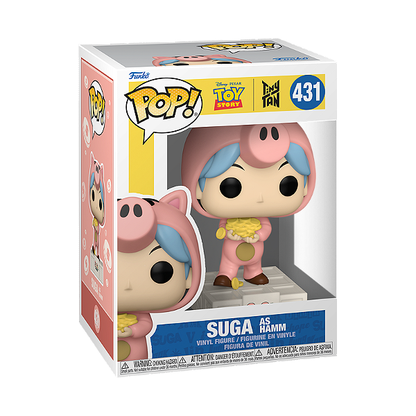 [PRÉ-VENDA] Funko Pop - BTS e Toy Story - Suga as Hamm 431