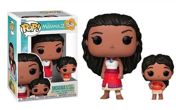 [PRÉ-VENDA] Funko pop- Disney: Moana - Moana & LittlerSis Simea 1546