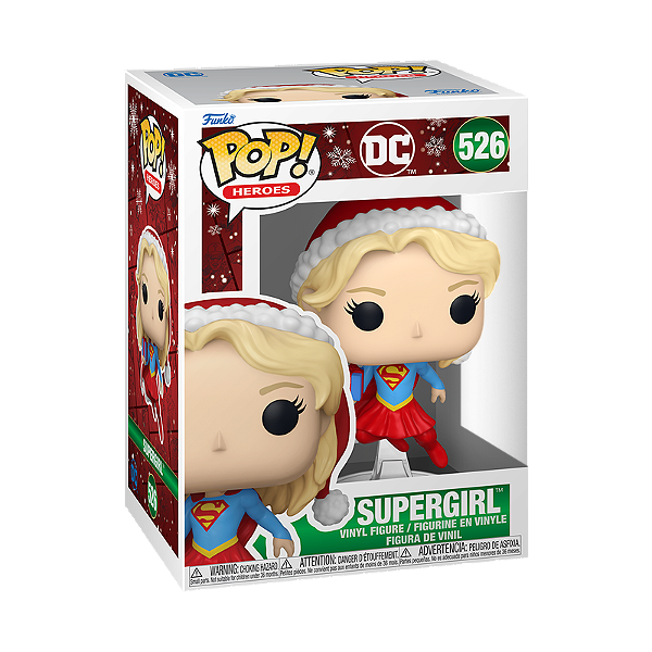 [PRÉ-VENDA] fUNKO POP - DC: Superman - Supergirl with Gift526