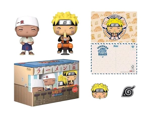 [PRÉ-VENDA] Funko Pop - Naruto Shippuuden - Box ichiraku
