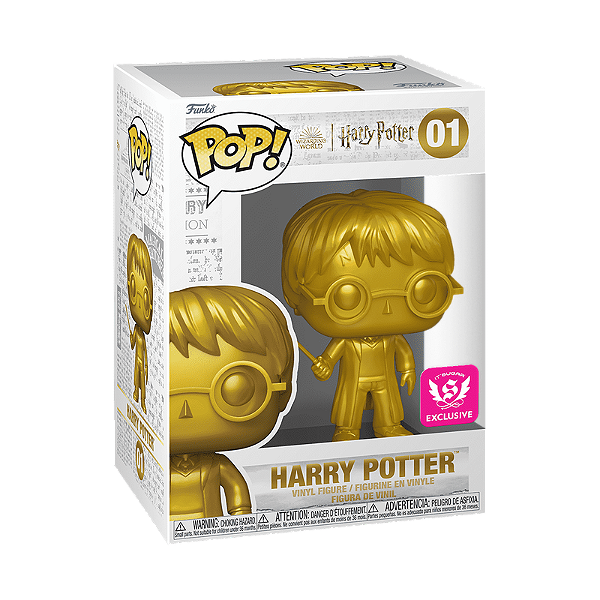 [PRÉ-VENDA] Funko Pop! - Harry Potter - Harry Potter (Gold) 01