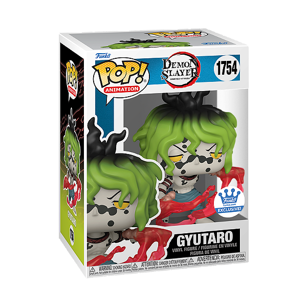 Funko Pop - Animation - Demon Slayer-  Gyutaro blood attack 1754 (FUNKOSHOP)