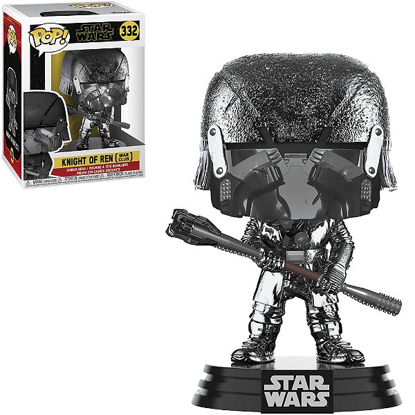FUNKO POP - Star Wars: Rise of Slywalker - Knight of Ren (WAR CLUB) CHROME 332