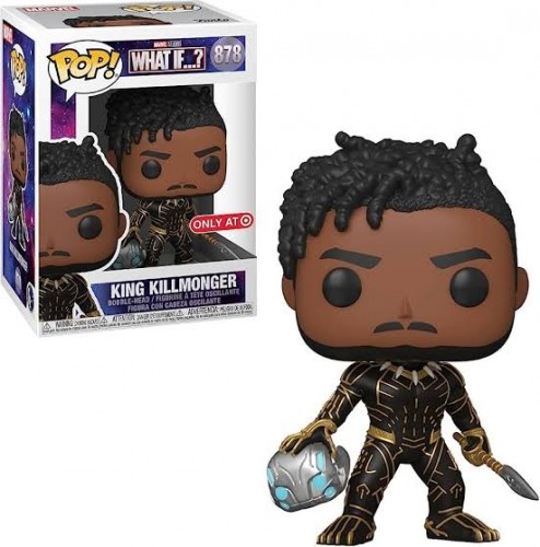 Funko Pop - Marvel: What If King - King Killmonger 878 (TARGET)
