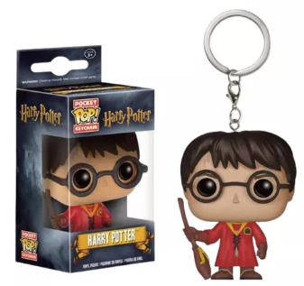 Funko Pop - Harry Potter- Keychain Harry Potter Quadribol (HOTTOPIC)
