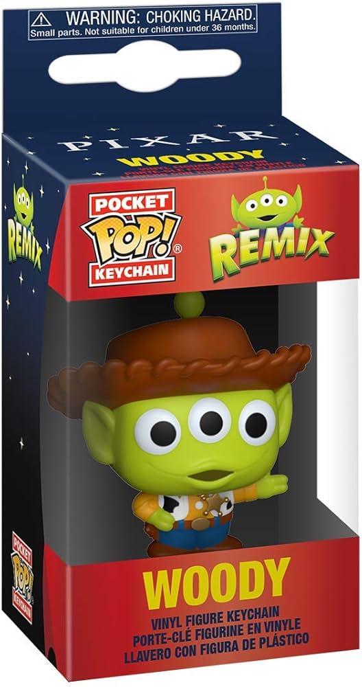 Funko Pop! Keychain - Disney/Pixar : Alien Remix - Chaveiro Woody