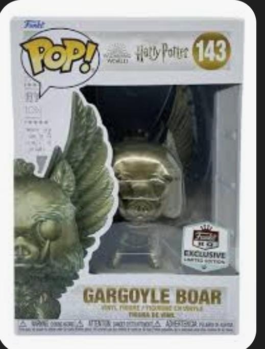 [PRÉ-VENDA] Funko Pop filmes - Harry Potter - Gargoyle Boar 143