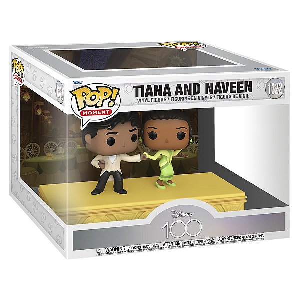Funko Pop - Disney 100 anos - Tiana and Naveen 1322