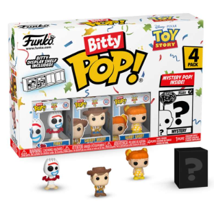 Funko Bitty Pop - Toy Story - 4 Pack Forky/Sheriif Woody/Gabby Gabby/Surprise