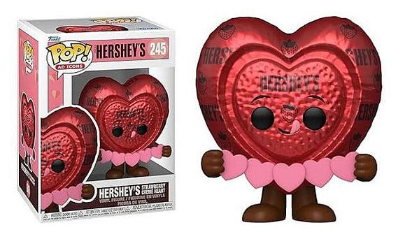 [PRÉ-VENDA] Funko Pop - Hershey's - Hershey's Strawberry Creme Heart 245