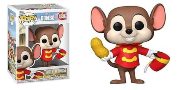 [PRÉ-VENDA] Funko Pop - Disney: Dumbo - Timothy Q. Mouse 1536