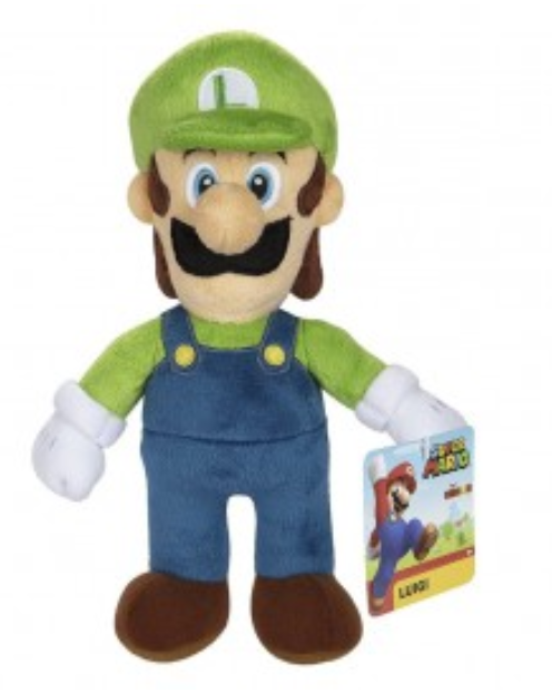 JAKKS - SUPER MARIO BROS - Plush/Pelucia LUIGI