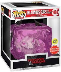 [PRÉ-VENDA] Funko Pop - Dungeons & Dragons - Gelatinous Cube with Dracolich 1069 GITD (Gamestop) Deluxe