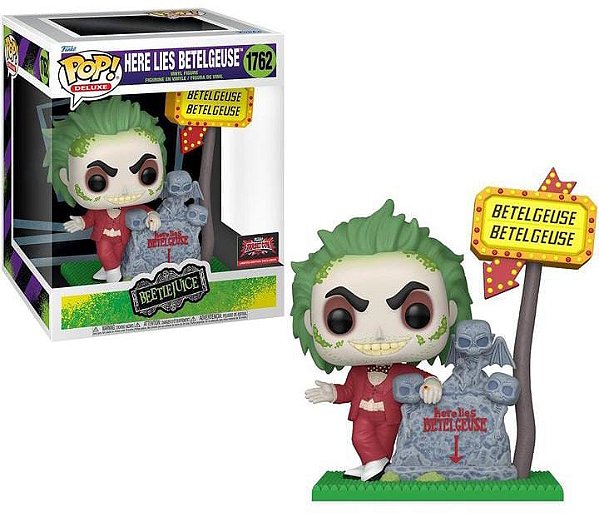 [PRÉ-VENDA] Funko Pop - Beetlejuice - Here Lies Betelgeuse 1762 Deluxe