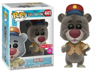 Funko Pop! - Disney: Tales Spin/Esquadrilha Parafuso - Baloo Flocked 441