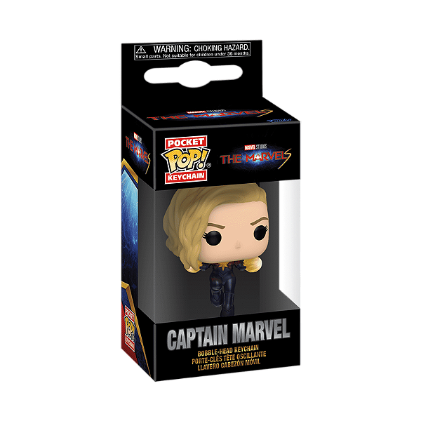 Funko pop! - Marvel: Avengers - Keychain Captain Marvel