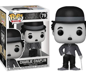 Funko Pop - Icons: Charlie Chaplin - Charlie Chaplin 79