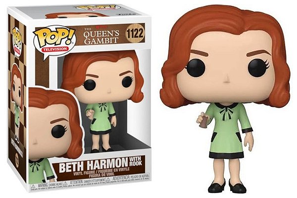 Funko Pop - The Queen's Gambit - Beth Harmon with Rook 1122