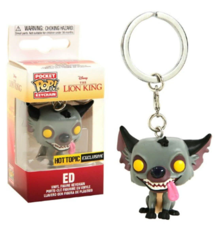 Funko pop! - Rei Leão/Lion King - Keychain ED (hottopic)