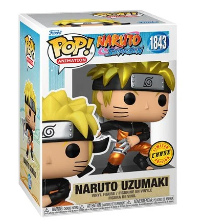 [PRÉ-VENDA] Funko POP! - Naruto: Shippuden - Naruto Uzumaki with Shuriken CHASE  1843