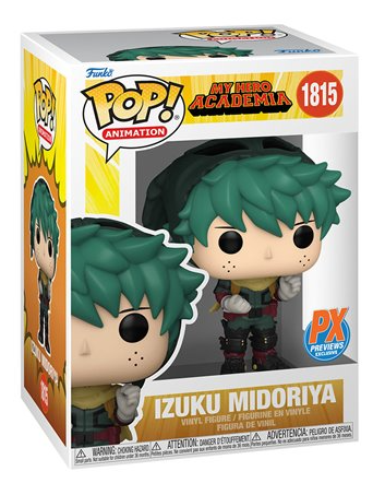[PRÉ-VENDA] Funko POP!  - My Hero Academia - Izuku Midoriya Hooded 1815