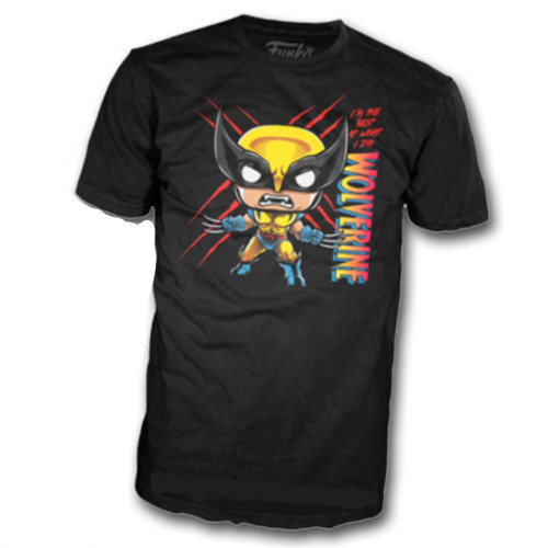 funko Pop! - Marvel: X-men - Camiseta Wolverine L
