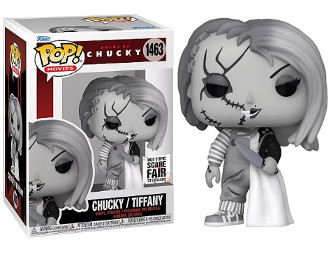 Funko Pop! Filme - A Noiva do Chucky  -ChuckyTiffany 1463 (HT SCARE FAIR)