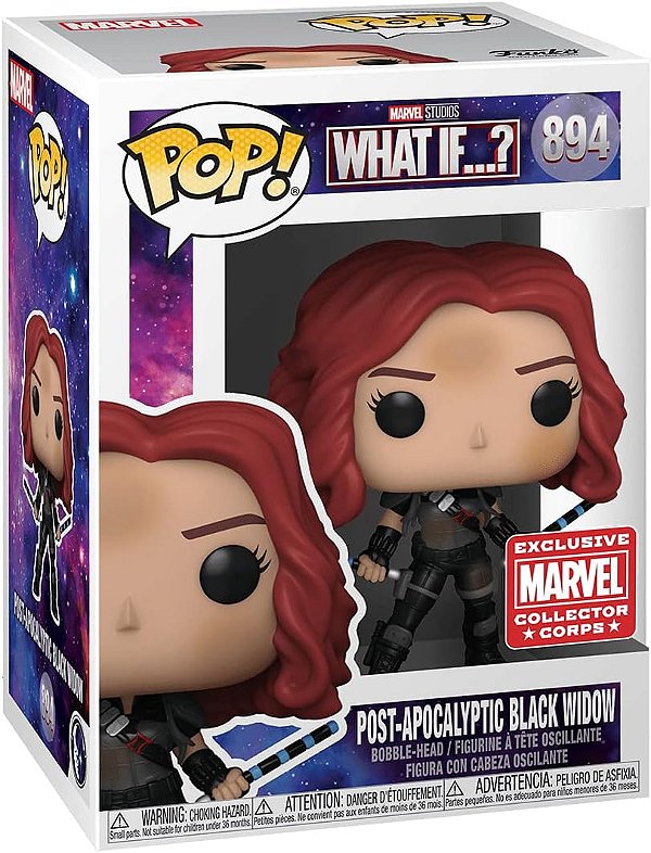 [PRÉ-VENDA] Funko Pop - What If? - Post-Apocalyptic Black Widow894