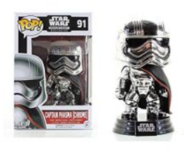 Funko Pop! Television - Star Wars - Captain Phasma Chrome 91