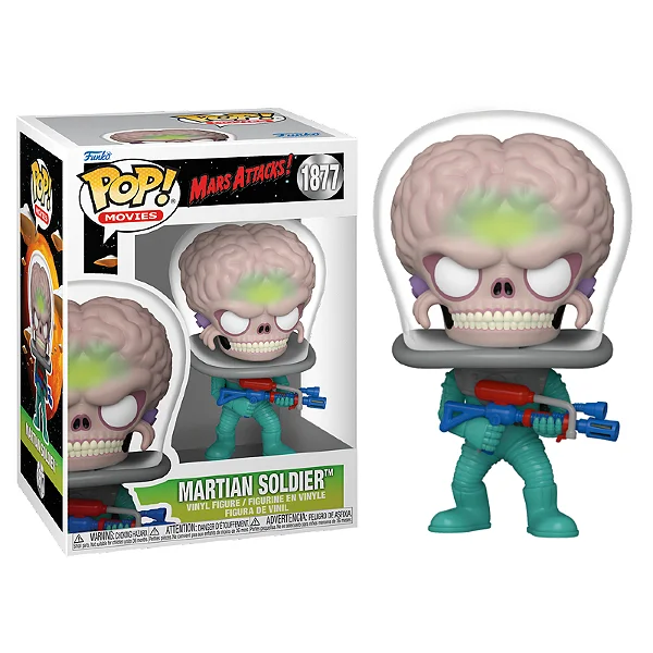 [PRÉ-VENDA] Funko Pop - Mars Attacks/Marte Ataca - Martian Soldier 1877