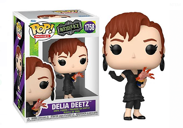 [PRÉ-VENDA] Funko Pop! -  Beetlejuice Os Fantasmas Se Divertem - Delia Deetz 1758