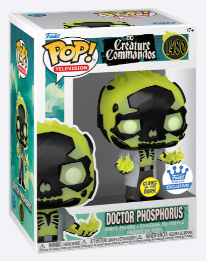 [PRÉ-VENDA] Funko pop - DC: Creature Commandos - Dr. Phosphorus (Glow) 1480 (FUNKOSHOP)
