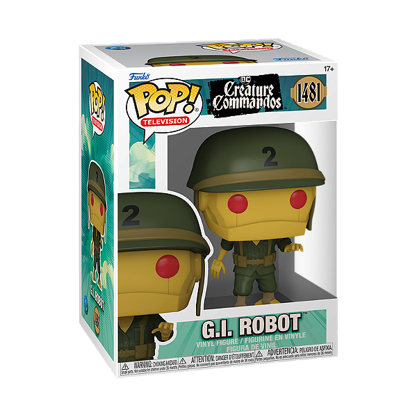 [PRÉ-VENDA] Funko pop - DC: Creature Commandos -  G.I. Robot 1481