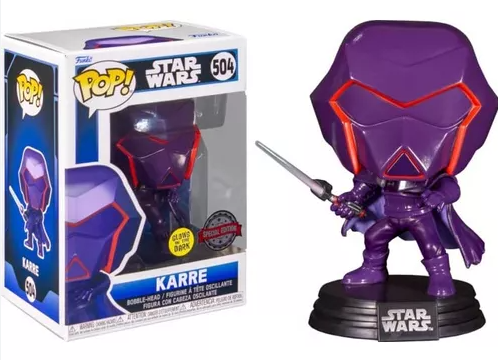 [PRÉ-VENDA] Funko Pop! - Disney : Star Wars - Karre Glow 504