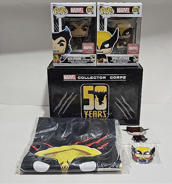 Funko Pop! - Marvel Collector Corps - Box Wolverine 50th Anniversary