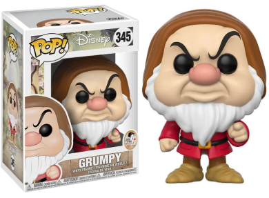 Funko Pop! Filme - Disney: A Branca de Neve/Snow White -  Grumpy 345